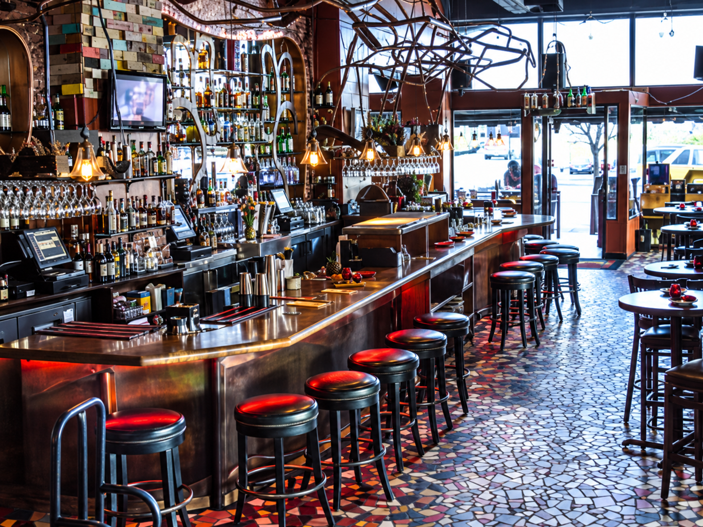 Alegria Cocina Latina restaurant interior