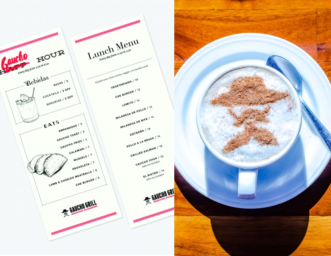 Gaucho Hour menu