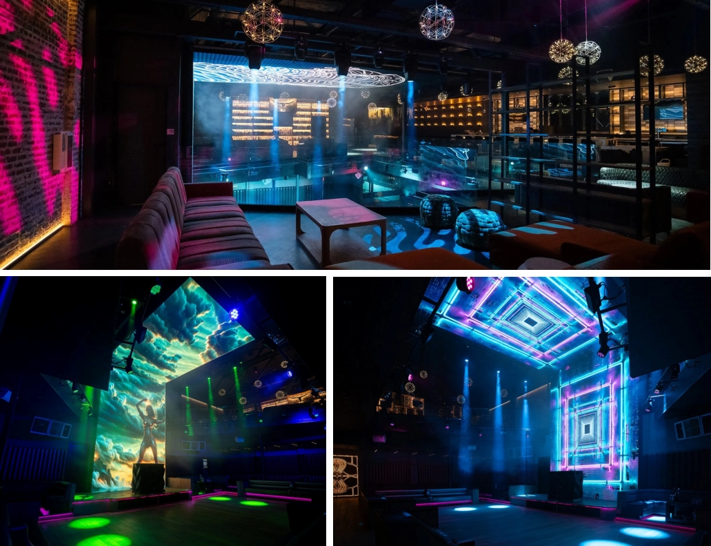 Beso interior LED displays