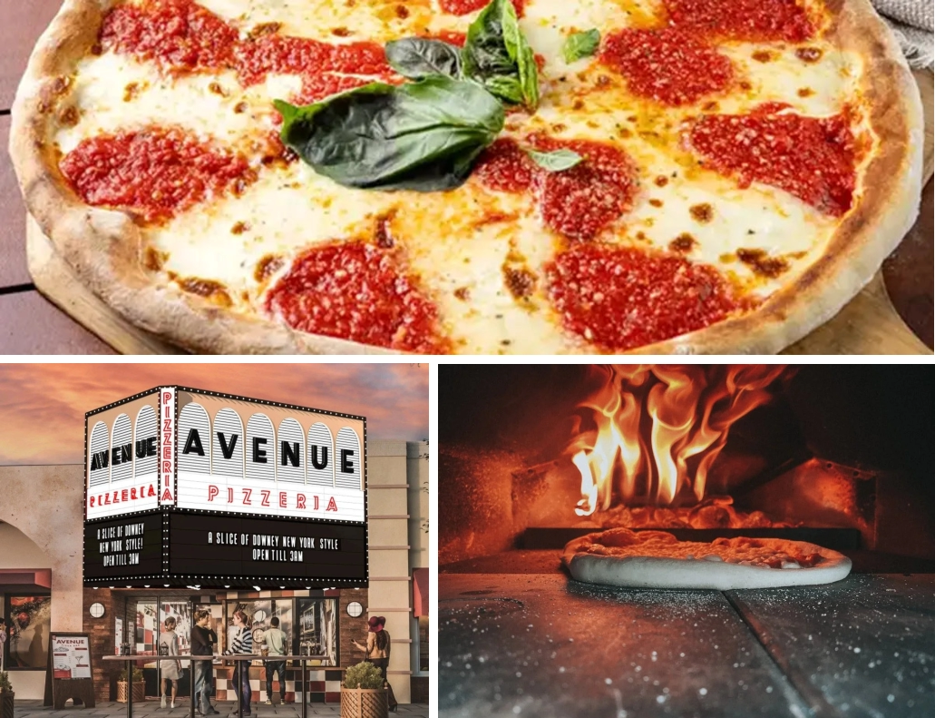 Avenue Pizzeria pizza and oven